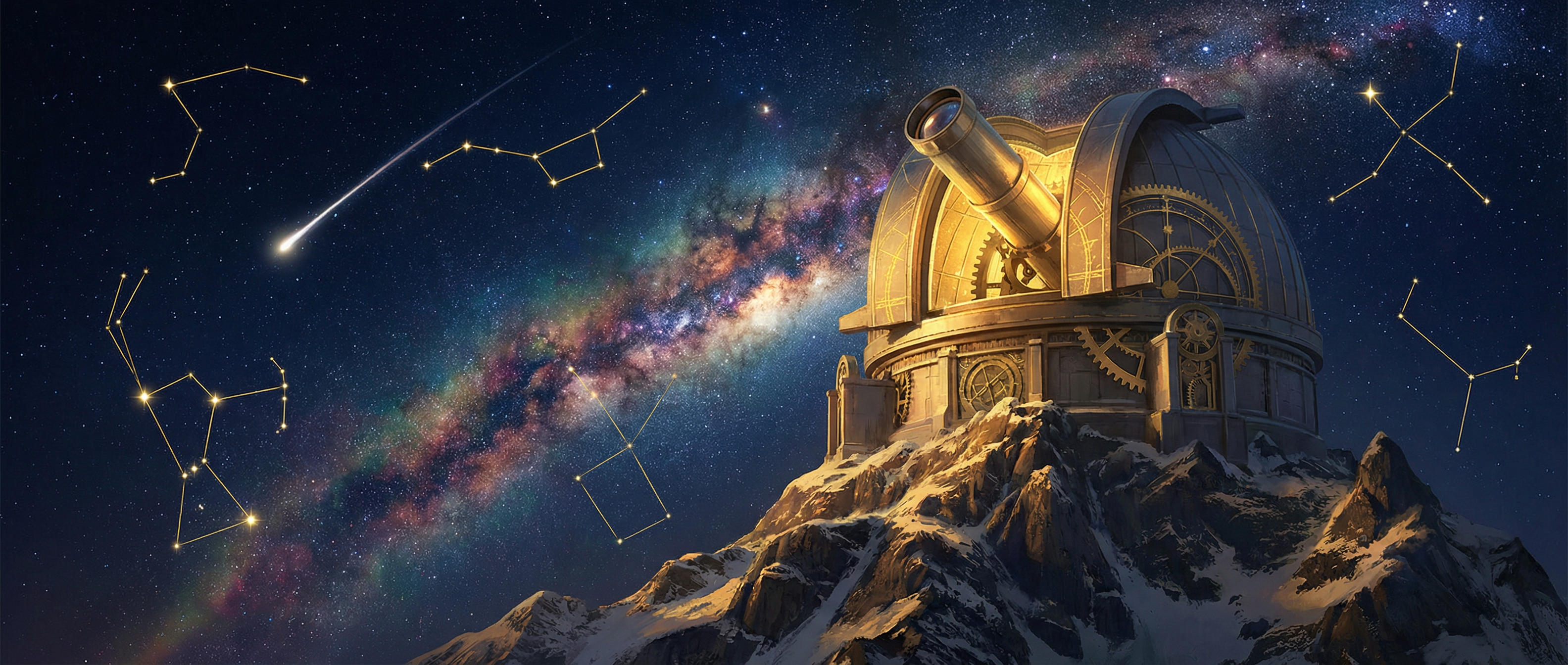 天文台星空观测风主视觉 - 彩票数学分析站 - 六合彩下注